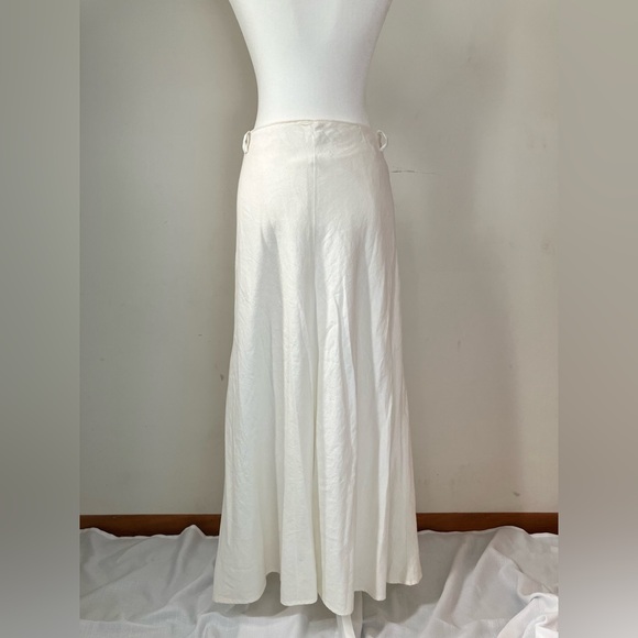 Vintage Old Navy linen & cotton maxi skirt 90s Y2K coastal - Picture 3 of 9